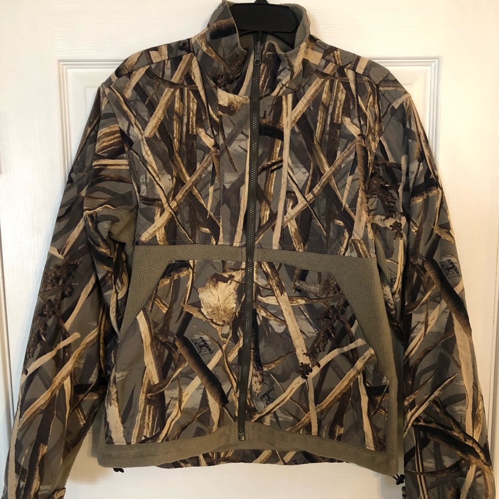 Columbia Jacket, Fleece/Partial Shell. Men’s M.